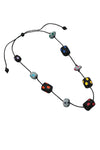 Sylca Designs Multi Color Polka Dot Lyla Necklace