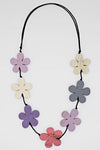 Sylca Designs Purple Flower Power Necklace