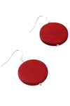 Sylca Designs Red Dot Rosie Earrings