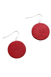 Sylca Designs Red Dot Rosie Earrings