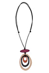 Sylca Designs Wine Abstract Naomi Pendant