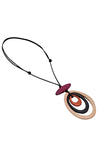 Sylca Designs Wine Abstract Naomi Pendant