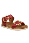 Taos On The Double Sandal in Red