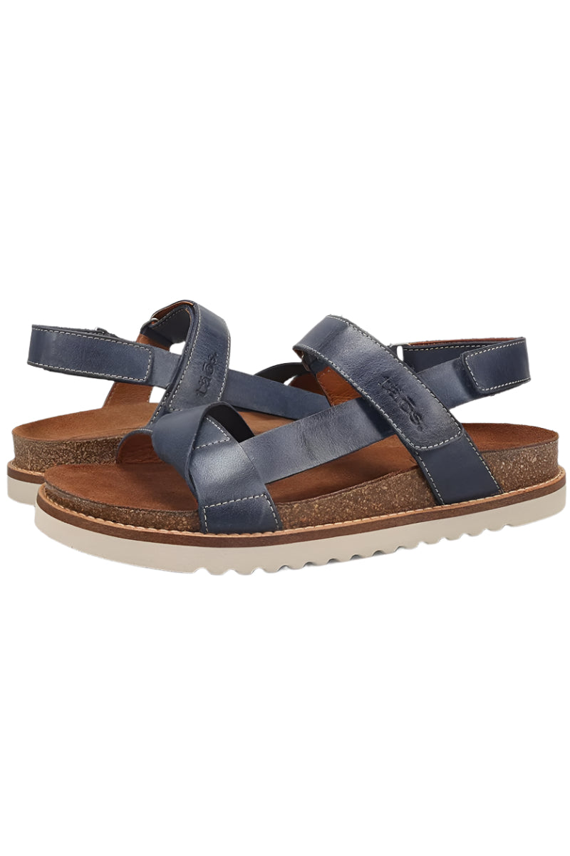  Taos Sideways Sandal in Dark Blue