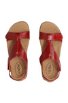 Taos The Show Sandal in Red