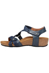 Taos Trulie Sandal in Navy