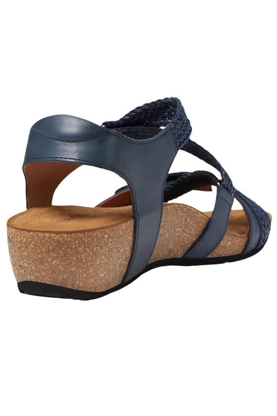 Taos Trulie Sandal in Navy