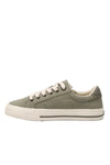 Taos Z Soul Canvas Sneaker in Sage/Olive Distressed