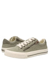 Taos Z Soul Canvas Sneaker in Sage/Olive Distressed