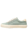Taos Z Soul Canvas Sneaker in Spearmint/Cream Distressed