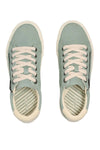 Taos Z Soul Canvas Sneaker in Spearmint/Cream Distressed
