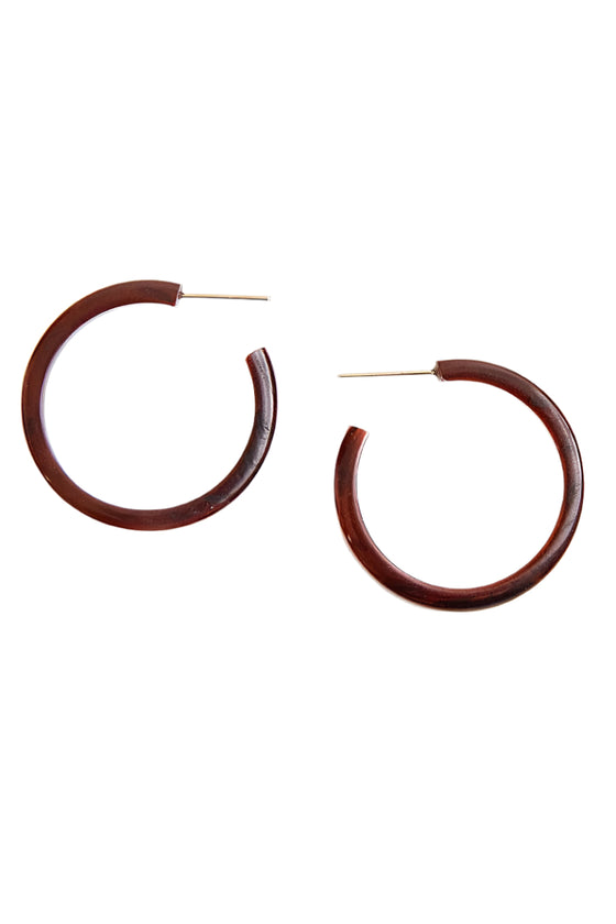 Taqua by Soraya Cedeno Alicia Earrings in Chestnut Style 1E013-CH