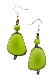  Taqua by Soraya Cedeno Alma Earrings in Lime Style 1E800-LI