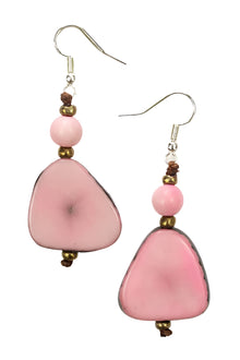  Taqua by Soraya Cedeno Alma Earrings in Pink Style 1E800-PK