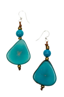  Taqua by Soraya Cedeno Alma Earrings in Turquoise Style 1E800-TQ