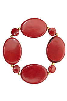  Taqua by Soraya Cedeno Avery Bracelet in Red 1B1824-RO