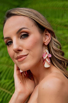  Taqua by Soraya Cedeno Bailey Earrings in Pink Ivory Style 1E2023-PK-IV