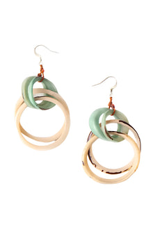  Taqua by Soraya Cedeno Bonnie Earrings in Celeste-Ivory Style 1E403-CELESTE-IV