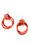 Taqua by Soraya Cedeno Bonnie Earrings in Poppy Coral Style 1E403-PC