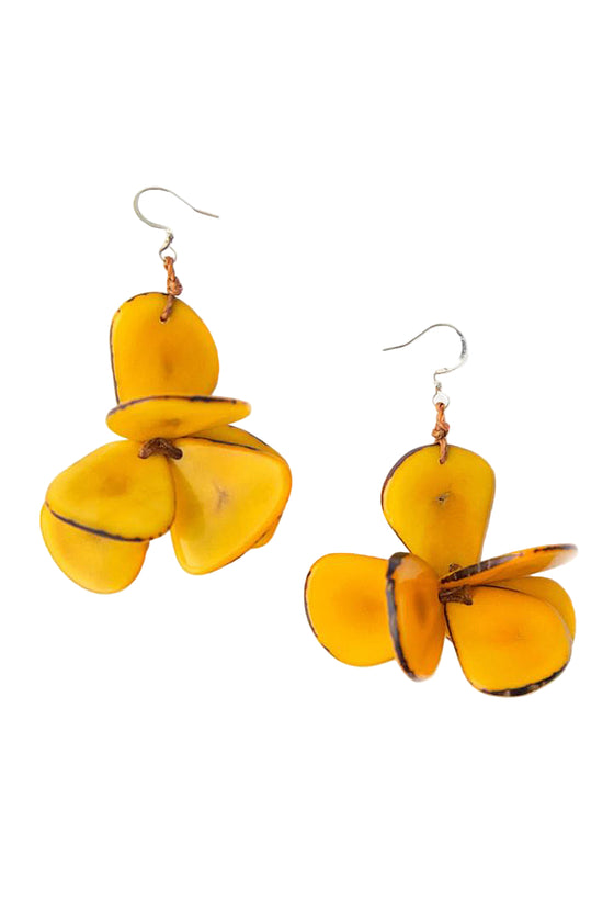 Taqua by Soraya Cedeno Florence Earrings in Yellow 1E1727-AM