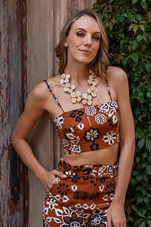  Taqua by Soraya Cedeno Lupita Necklace in Ivory Style SC1818-IV