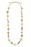Taqua by Soraya Cedeno Patricia Necklace in Lavender Combo