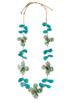  Taqua by Soraya Cedeno Rosie Necklace in Celeste Turquoise Style LC1629-CELESTE-TQ