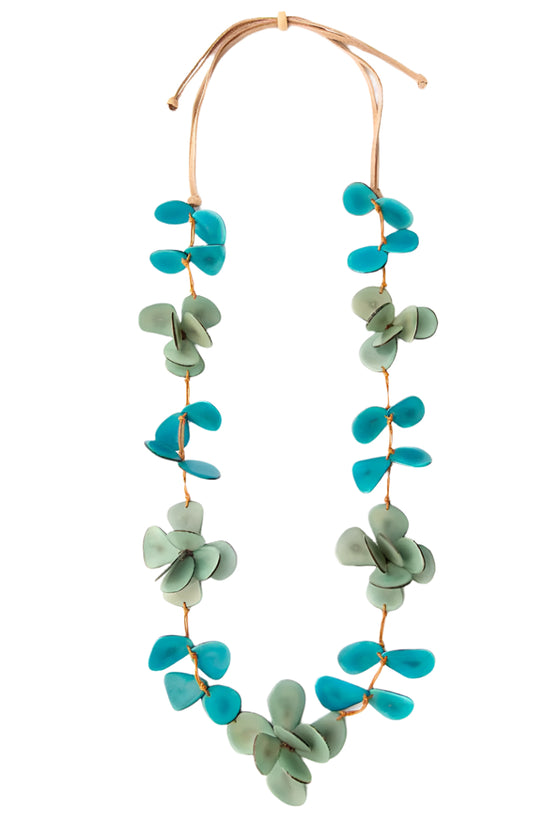 Taqua by Soraya Cedeno Rosie Necklace in Celeste Turquoise Style LC1629-CELESTE-TQ