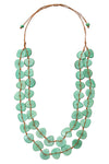 Taqua by Soraya Cedeno Sidney Necklace in Mint