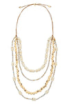 Taqua by Soraya Cedeno Sunny Necklace in Ivory LC3058-IV