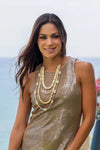 Taqua by Soraya Cedeno Sunny Necklace in Ivory LC3058-IV