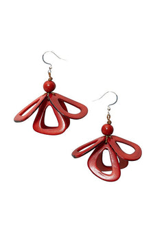  Taqua by Soraya Tullia Earrings in Red 1E3059-RO
