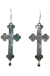 Tara Gasparian Nuns Cross Earrings