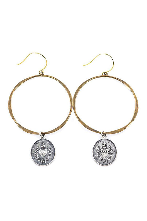 Tara Gasparian San Miguel Hoop Earrings