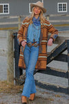 Tasha Polizzi Barn Cardigan in Multi 401705