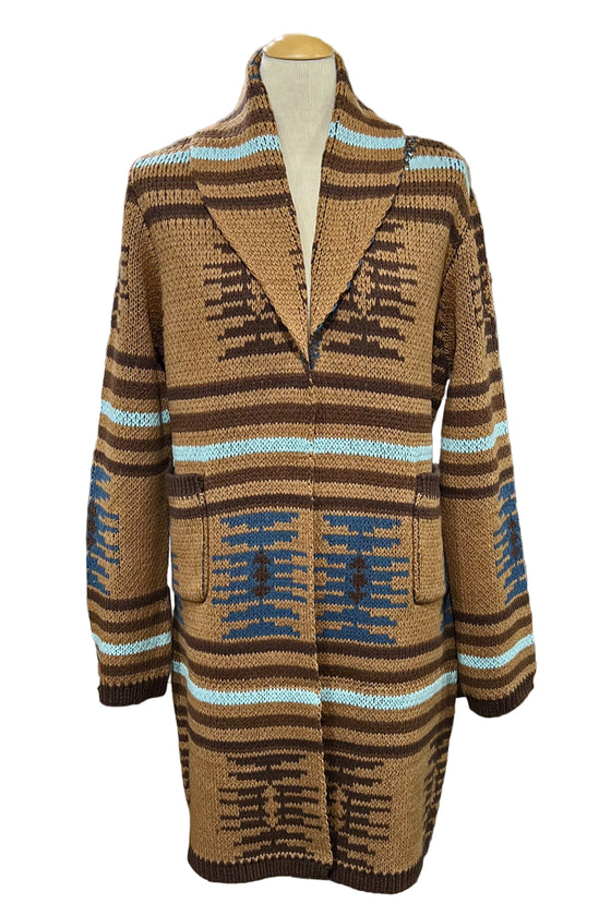 Tasha Polizzi Barn Cardigan in Multi 401705