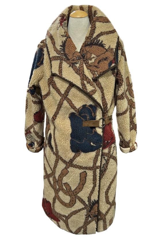Tasha Polizzi Hathaway Coat in Khaki 401509