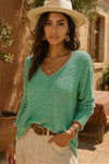 The Nu Vintage Nicoletta Sweater in Green