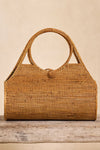 The Winding Road Ata Vine Handwoven Roll Handbag