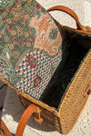 The Winding Road Ata Vine Saddle Bag Crossbody Bag