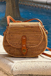 The Winding Road Ata Vine Saddle Bag Crossbody Bag