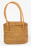 The Winding Road Ata Vine Sewing Basket Handbag with Curved Top