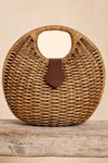 The Winding Road Rattan Orb Handbag