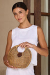 The Winding Road Rattan Orb Handbag