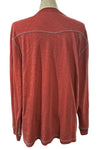 True Grit Heritage Slub Long Sleeve Crew in Brick