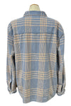 True Grit Lake Plaid Long Sleeve 2 Pocket Shirt