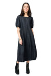 Uncle Frank By Ivy Jane Denim Tiered Dress in Black Style 72624