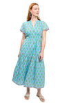Uncle Frank By Ivy Jane Lavender Blooms Dress in Blue Style 75761