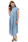 Uncle Frank By Ivy Jane Linen Blues Dress in Blue Style 74640