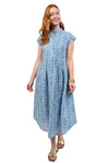 Uncle Frank By Ivy Jane Linen Blues Dress in Blue Style 74640
